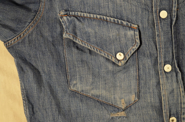 After the Denim: Vintage Roebuck's Shirt - Beautiful Decay