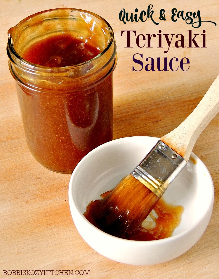 Quick and Easy Teriyaki Sauce Bobbi's Kozy Kitchen