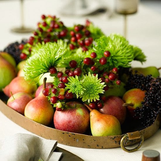Creative & Fabulous Fall Centerpieces - Featuring Natural Elements ...