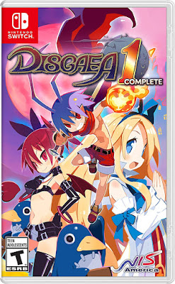 Disgaea 1 Complete Game Cover Nintendo Switch