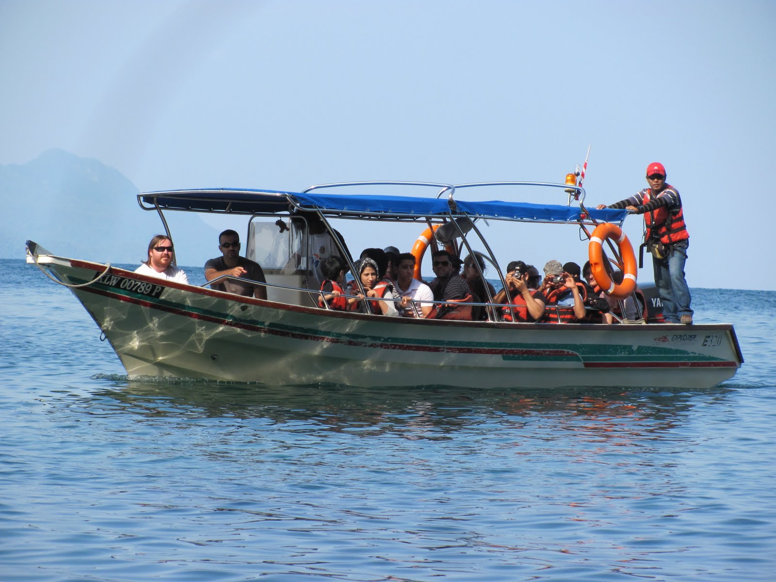 Mark McGinley's Fulbright in Malaysia Langkawi Boat Tour