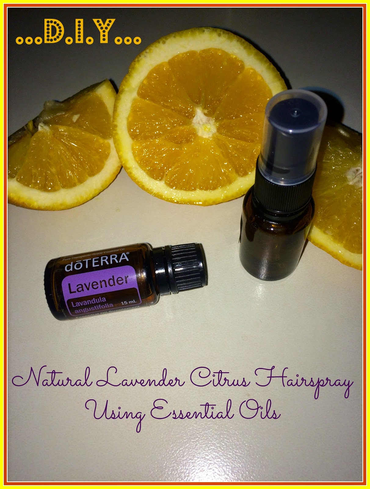 Be Oil Right DIY Natural Essential Oil Hair Spray Recipe