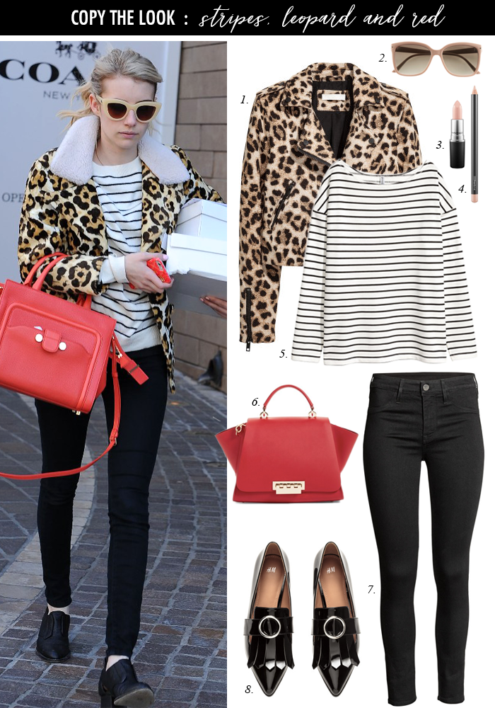Daily Style Finds: How to Wear Stripes, Leopard and Red