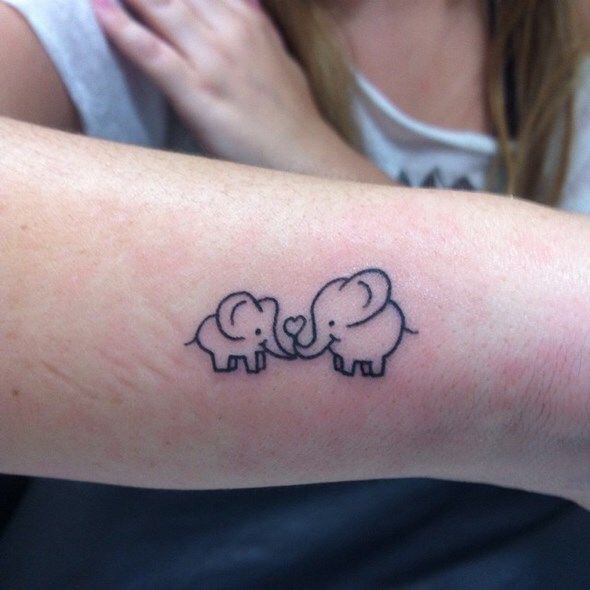 Tatuagens femininas de elefante Tatuagens femininas de elefante