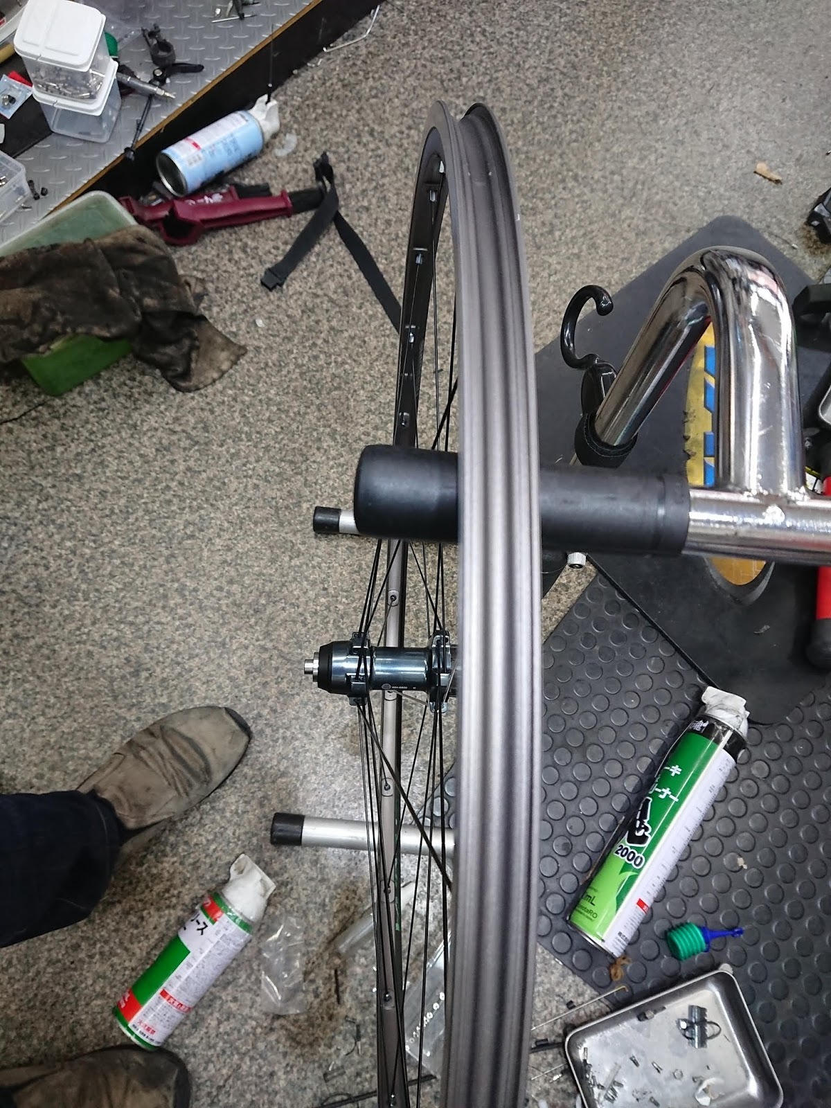 自転車の修理屋さん M's Cycle: WH-6800＋GP5000TL Prologue