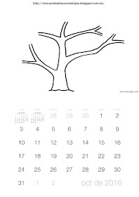 Calendario 2016 huellas dedos septiembre