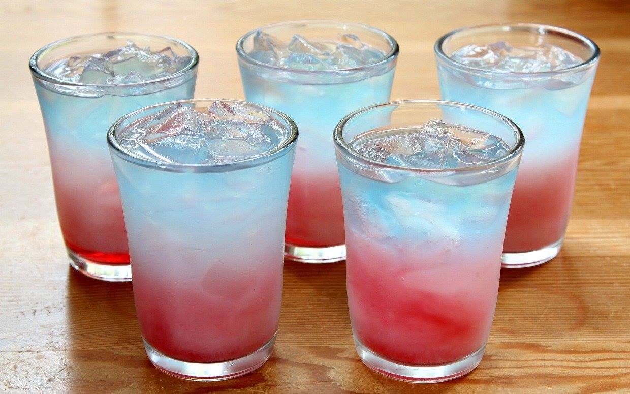 July 4th Layered Drink Recipe Alcohol Free