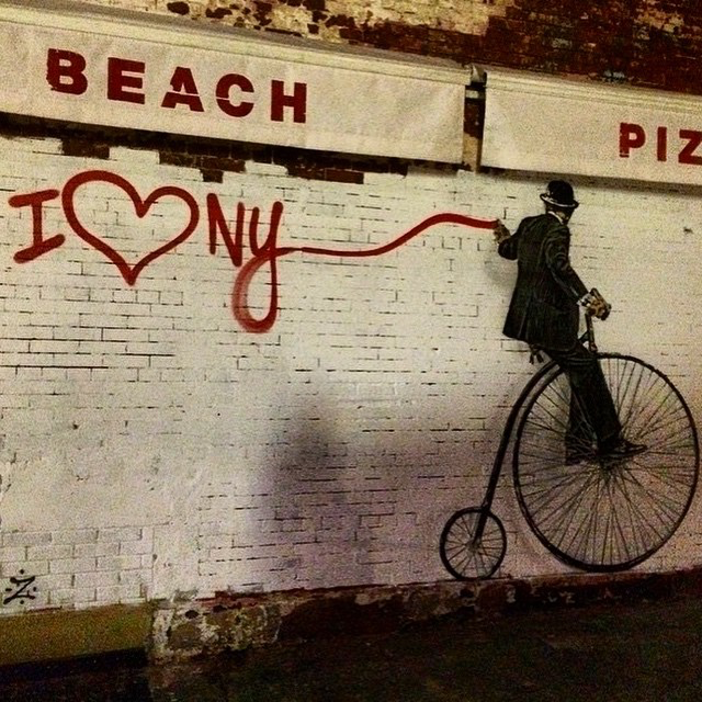 Our friend Nick Walker is back on the streets of New York City with this brand new piece which was just completed last night.