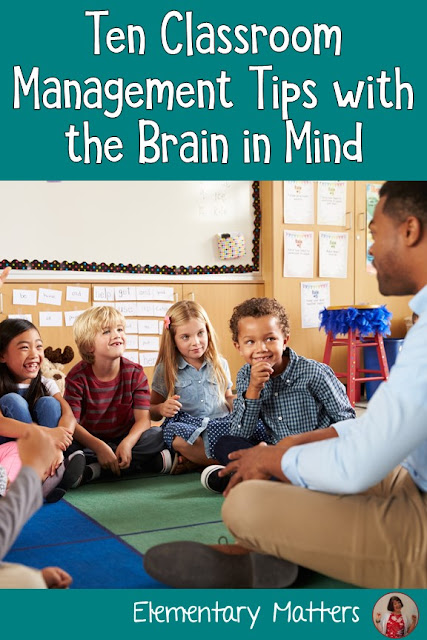 Ten Classroom Management Tips with The Brain in Mind: These tips are research based, and will help teachers manage their classrooms and ensure learning will happen! Ten Classroom Management Tips with The Brain in Mind: These tips are research based, and will help teachers manage their classrooms and ensure learning will happen!