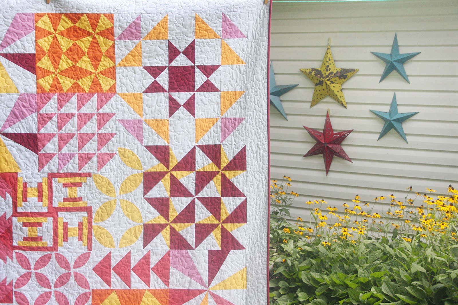 Old Red Barn Co. Moda Skill Builder quilt complete