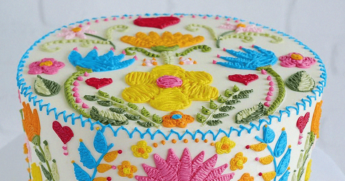 Delicious Cakes Look Like They’re Made Of Needle And Thread Delicious Cakes Look Like They’re Made Of Needle And Thread