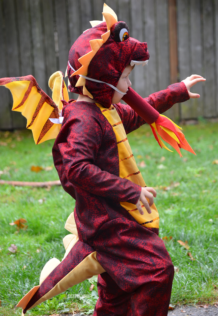 kids Halloween costume from dragon loves taco dragon costume