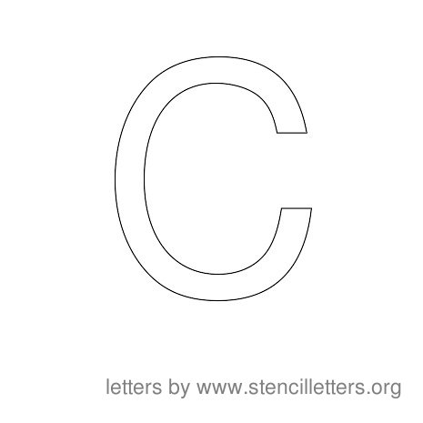 Stencil Letters Alphabet and Number Stencils to Print: Printable ...