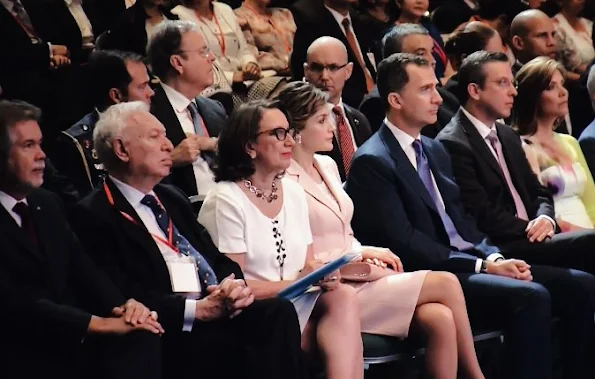 King Felipe and Queen Letizia of Spain attend the opening of the 7th International Congress of the Spanish Language in Puerto Rico