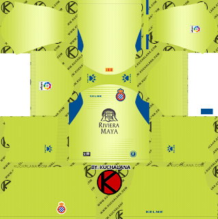 Espanyol 2018/19 Kit - Dream League Soccer Kits