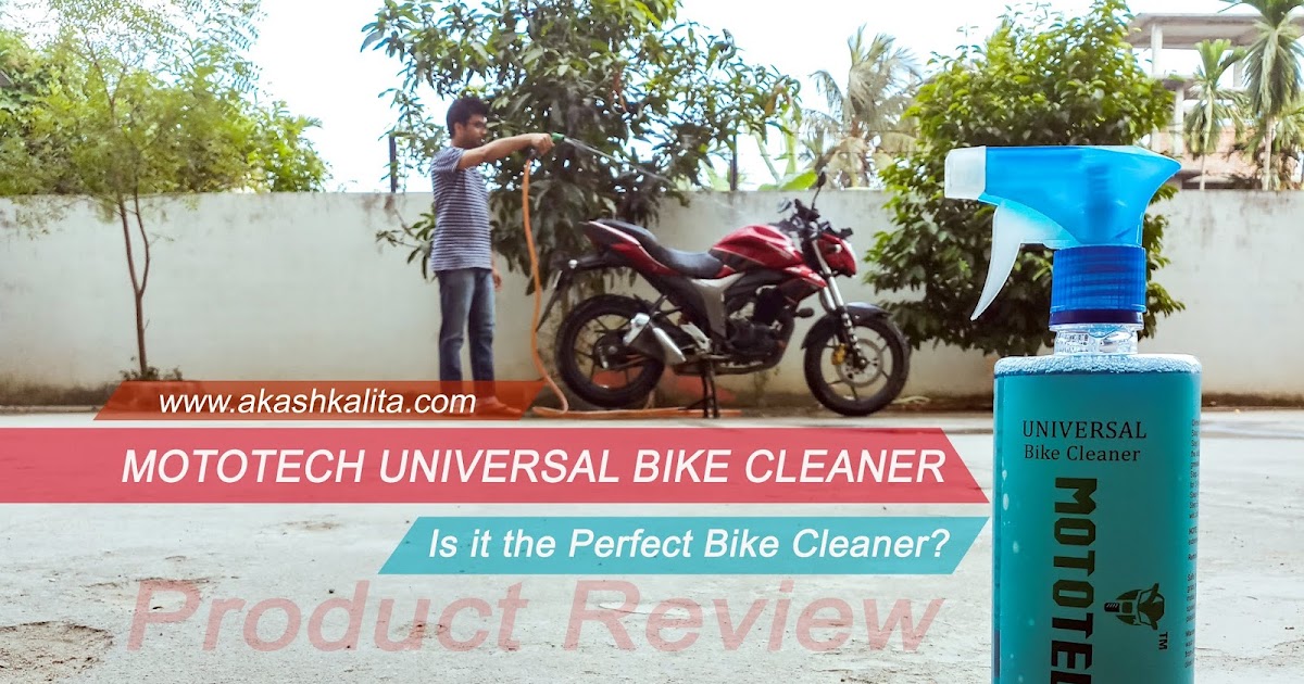 Mototech Universal Bike Cleaner Review A great motorcycle cleaner