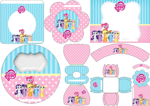 My Little Pony: Mini Kit para Imprimir Gratis. My Little Pony: Mini Kit para Imprimir Gratis.
