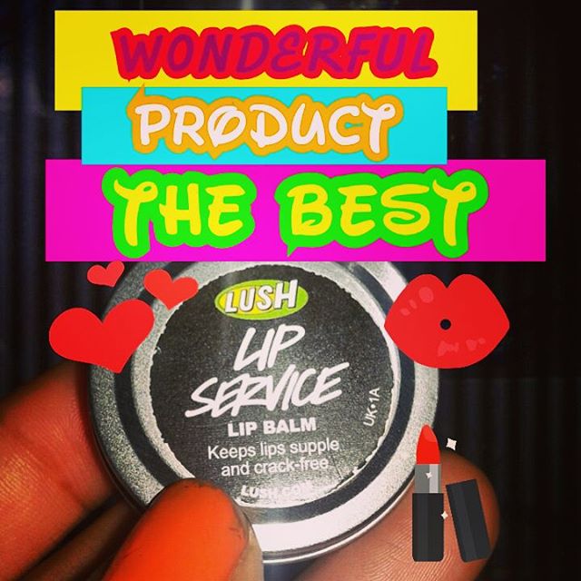 SeharayTV LUSH LIP SERVICE LIP BALM
