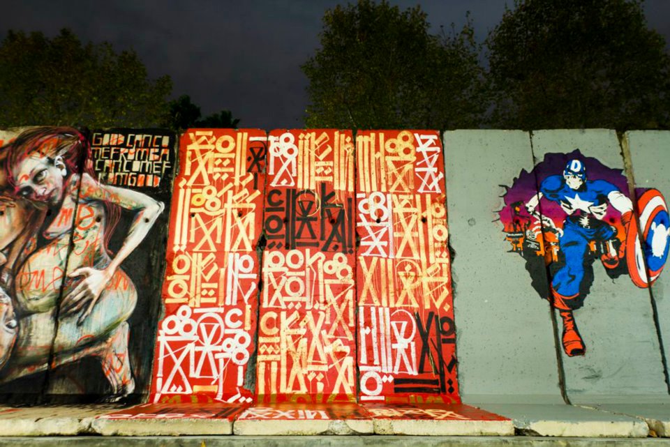RETNA, D*Face New Murals In Los Angeles – StreetArtNews