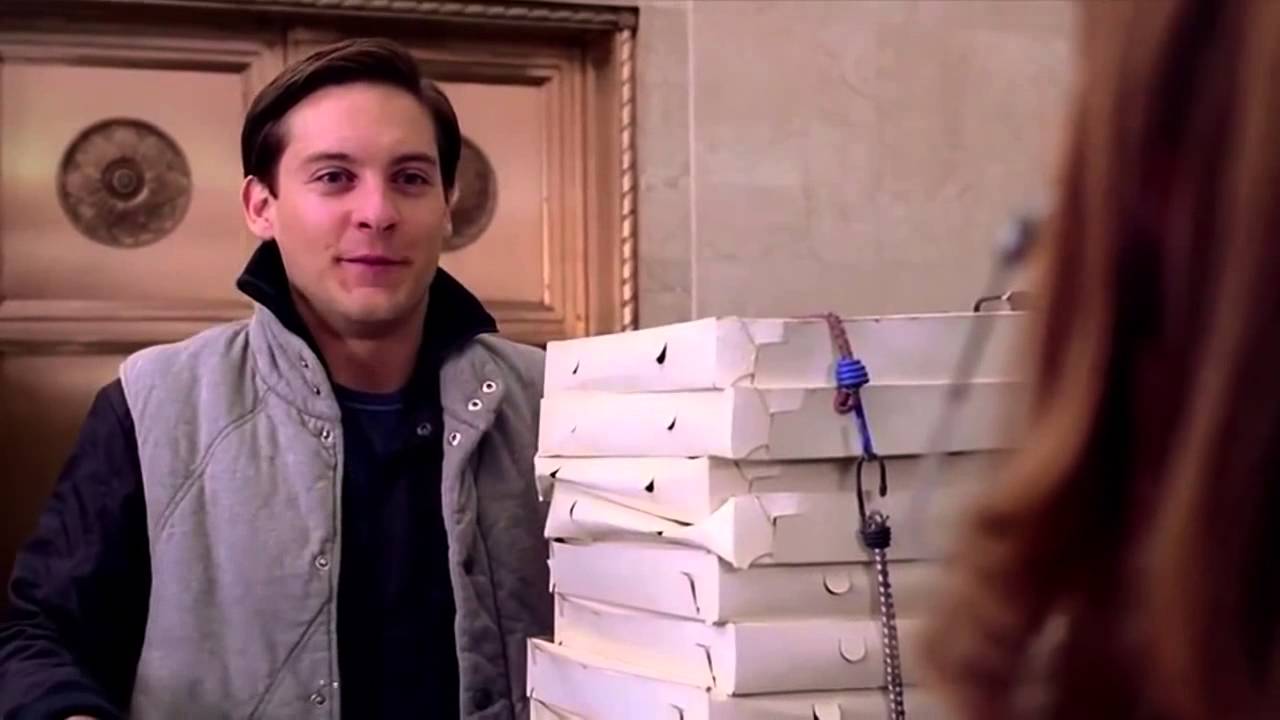 Питер Паркер доставщик пиццы