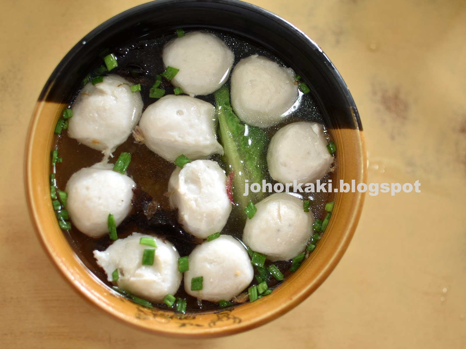 Yong Peng Fish Balls At Bebola Ikan Anthony Johor Kaki Travels For Food