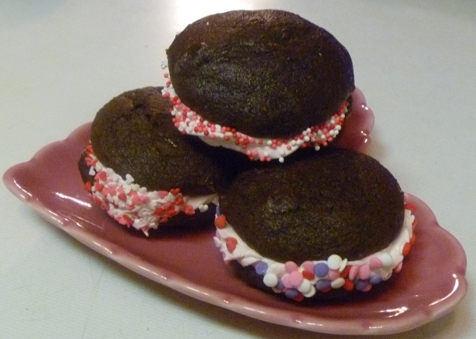 Miss Kris Kitchen: Baked Sunday Mornings: Chocolate Whoopie Pies
