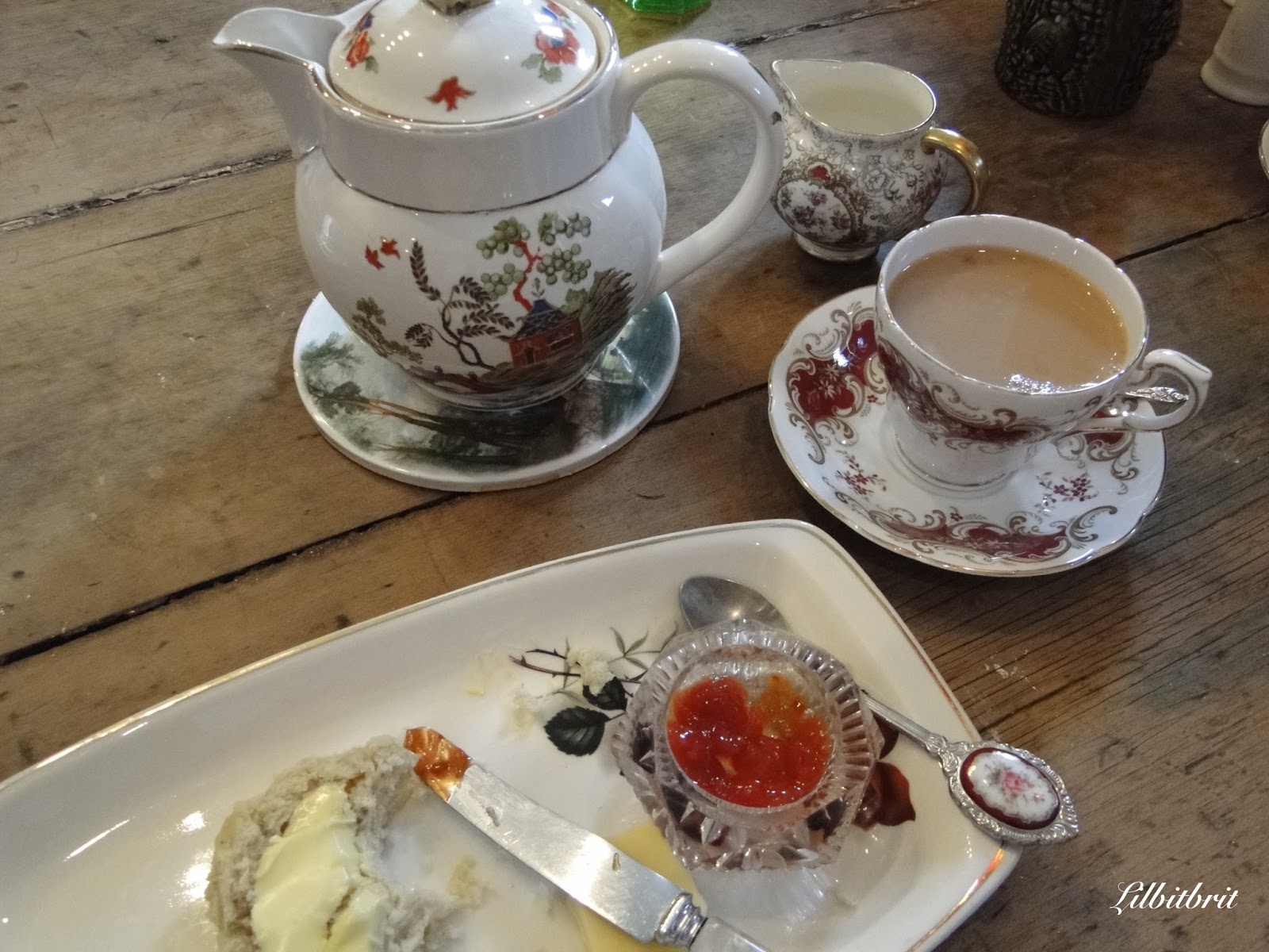 A Little Bit of British from Across The Pond Clare Antiques Tea House