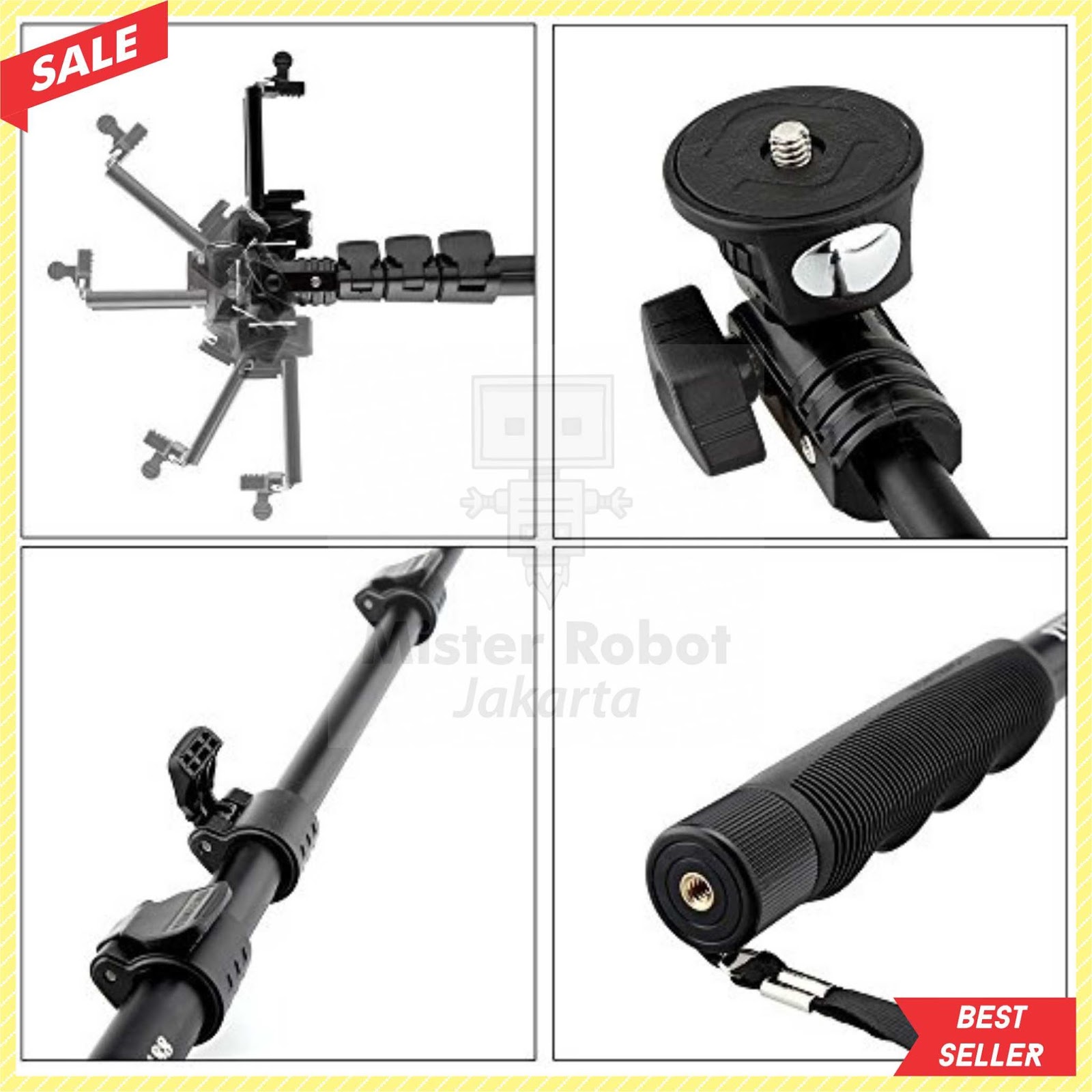 Manfaat Tongsis Bluetooth Monopod Hitam Yunteng 1288 dalam Kehidupan