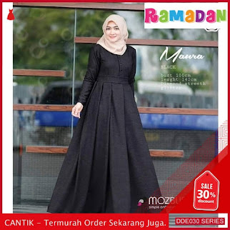 DDE030B170 Baju Muslim Wanita Gamis Lebaran Syari 2019 Pesta BMGShop