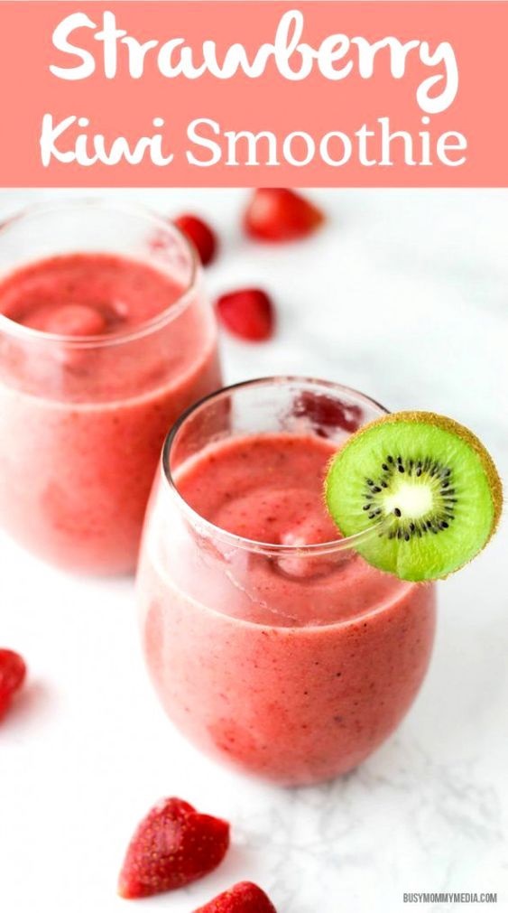 Strawberry Kiwi Smoothie