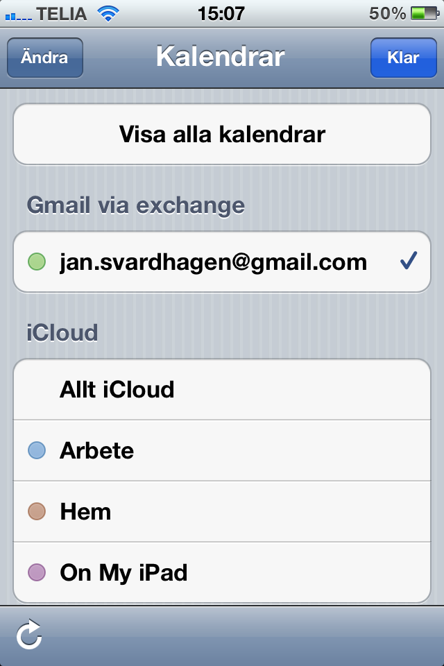 Synka Google Kalender Med Iphone