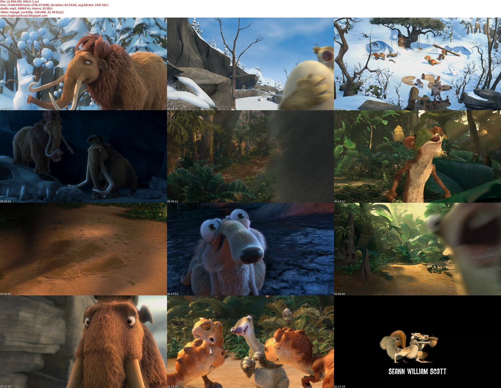 Descargar y/o ver online la era de Hielo 3(Audio latinoDVDRip) gratis 1 link BajaTuPelicula