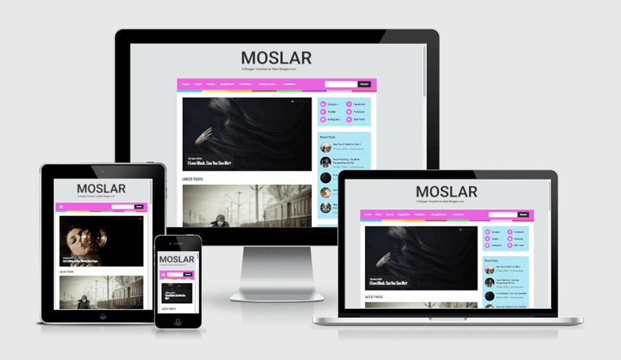 moslar blogger template - responsive blogger template