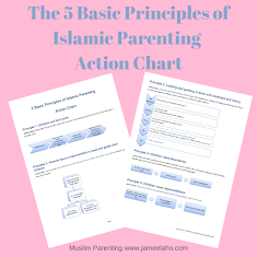 Free Islamic Parenting Chart to Guide Your Child's Behaviour