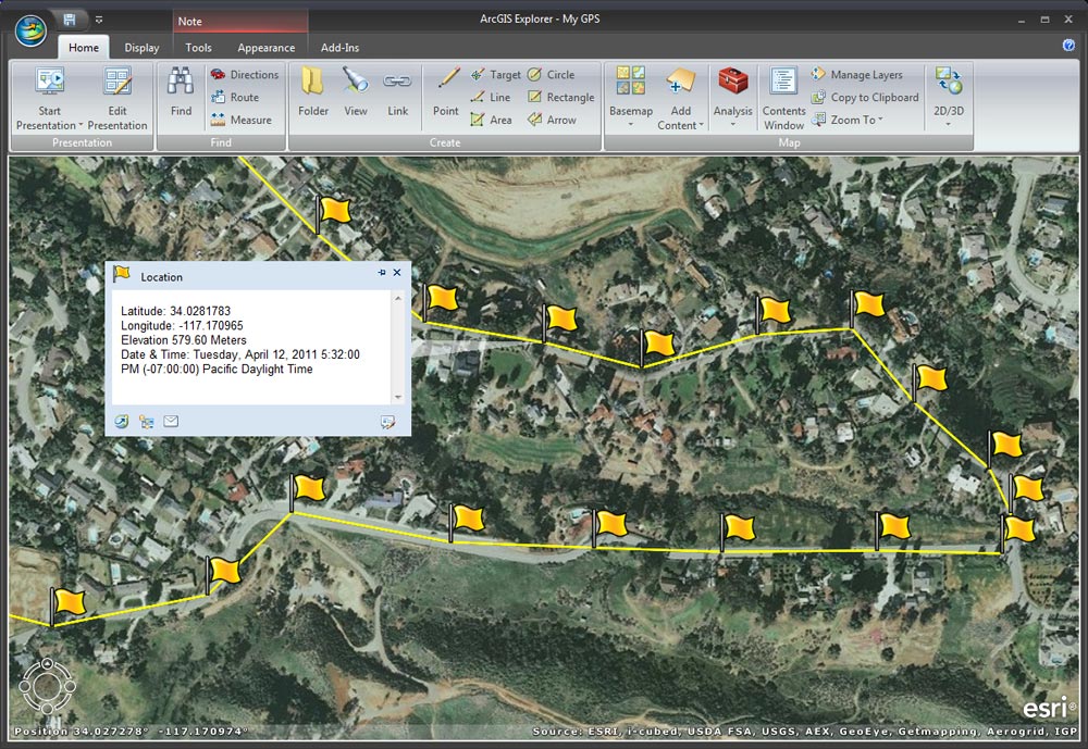 Mostly Mapping... Testing New GPS Tools in ArcGIS Explorer Desktop