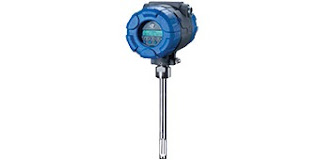 Thermal flow meter for industrial process measurement
