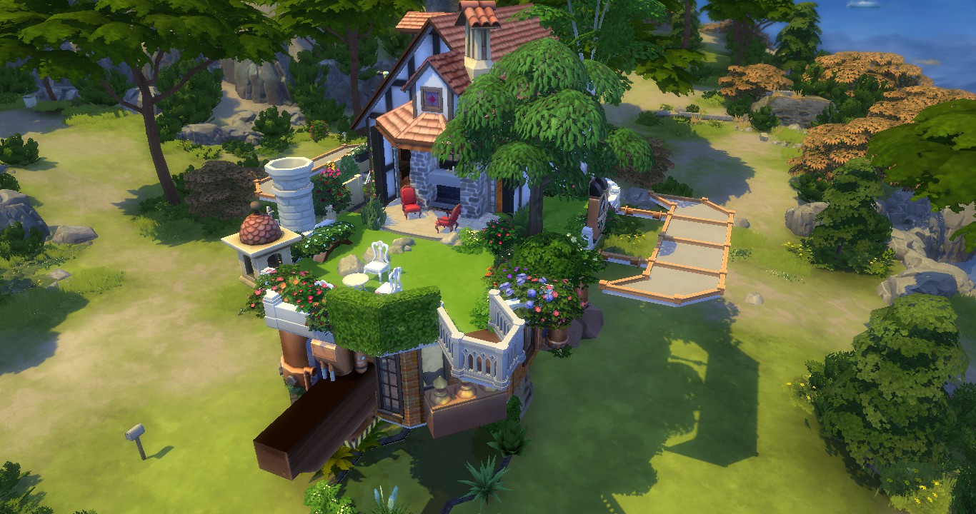 Howls Moving Castle บ้าน the sims 4
