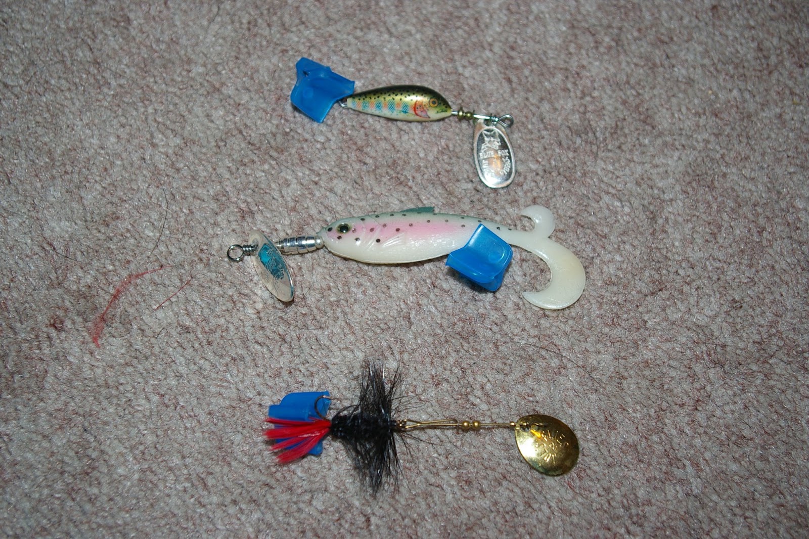 making inline spinner baits
