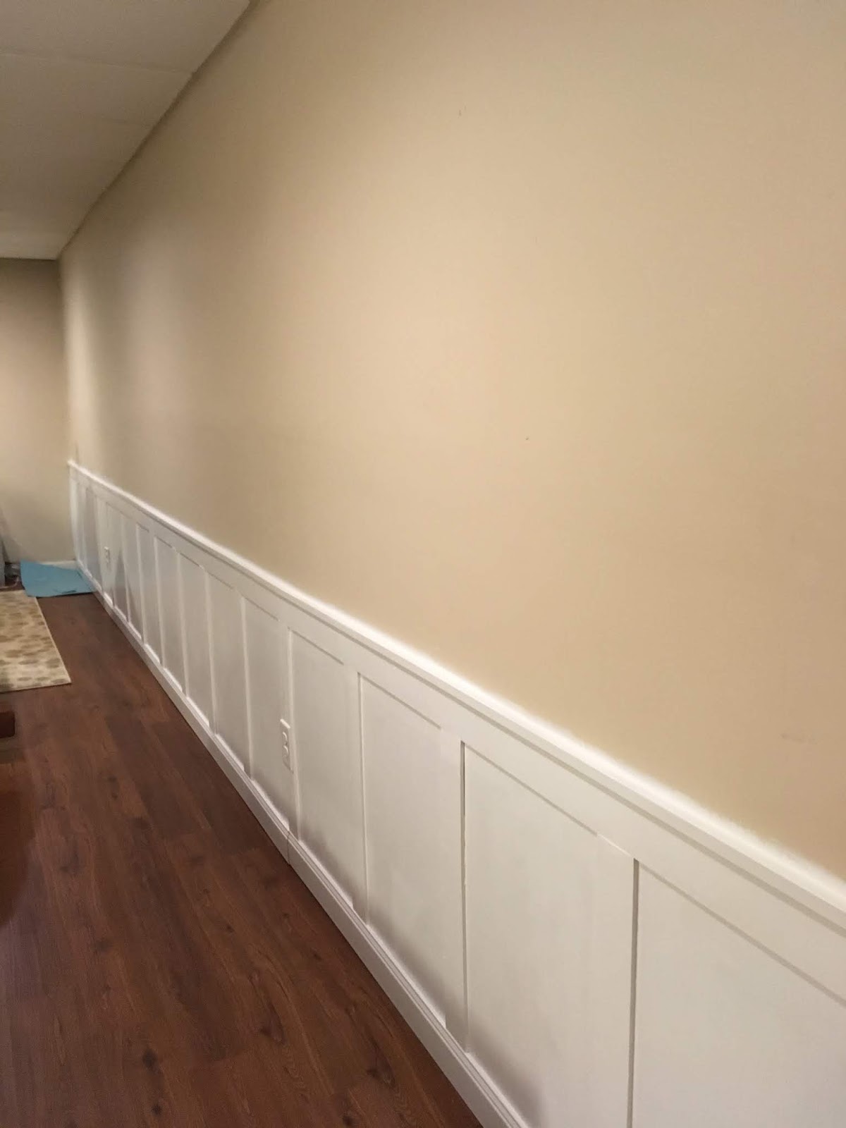 Life of Gregory D Renovation Basement Wainscot