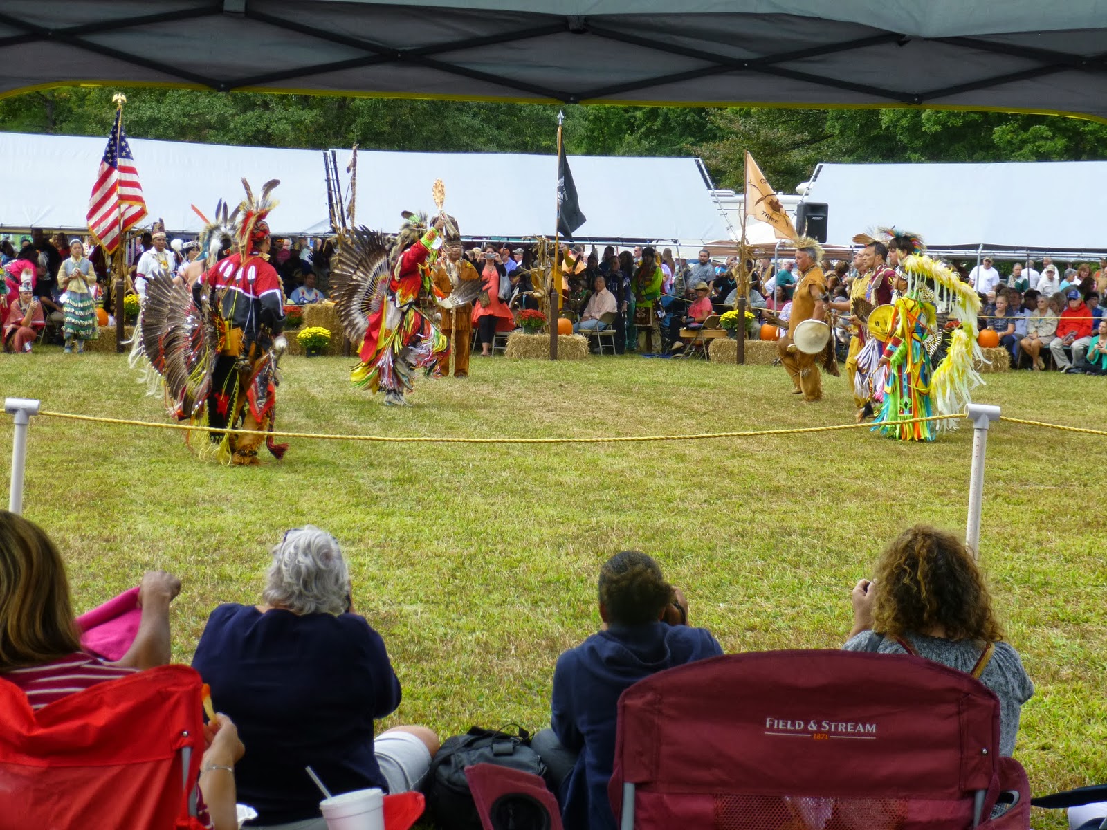 Auslandsjahr in Virginia PowWow