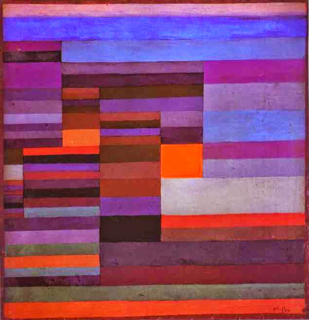 ART and ARCHITECTURE, mainly Paul Klee at the Tate Modern and the