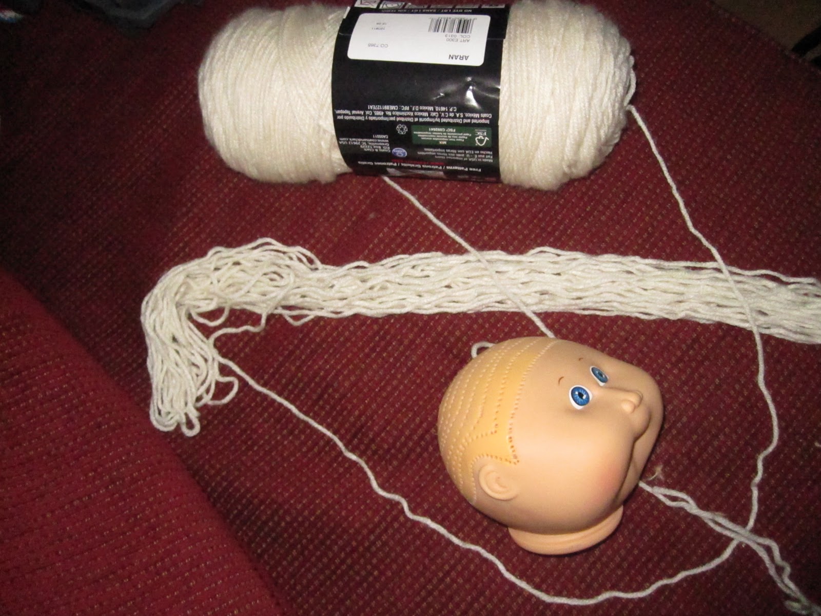 Little Chews: Re-rooting Cabbage Patch Kid
