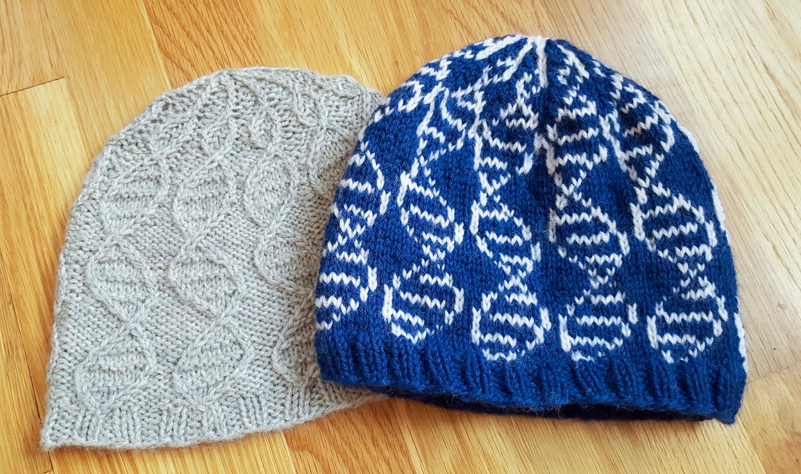 ChemKnits: GENEie Knitting Pattern - Cable Version