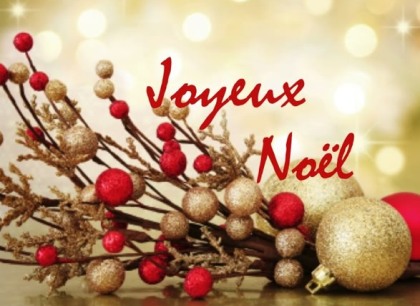 Merry Christmas in French