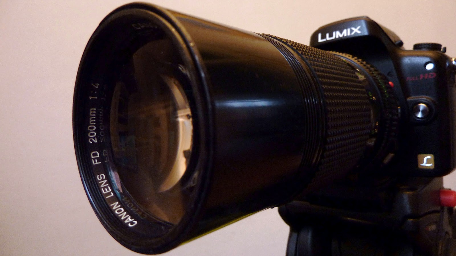 filmersblog Mailbox Canon FD 200mm F4