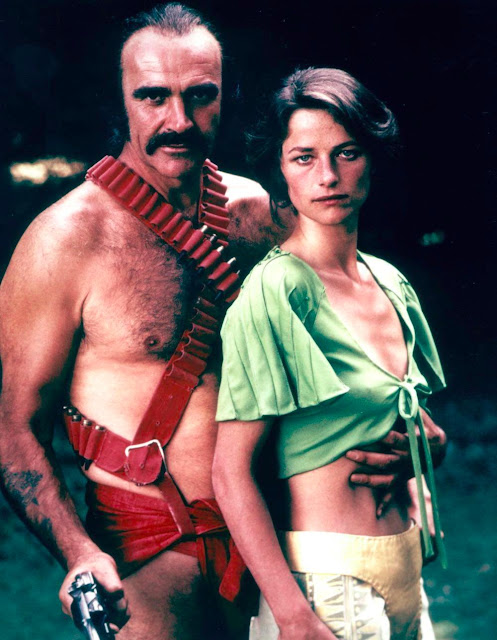 15 Photos of Sean Connery Rocked a Scarlet Mankini in 1974 Sci-Fi Film