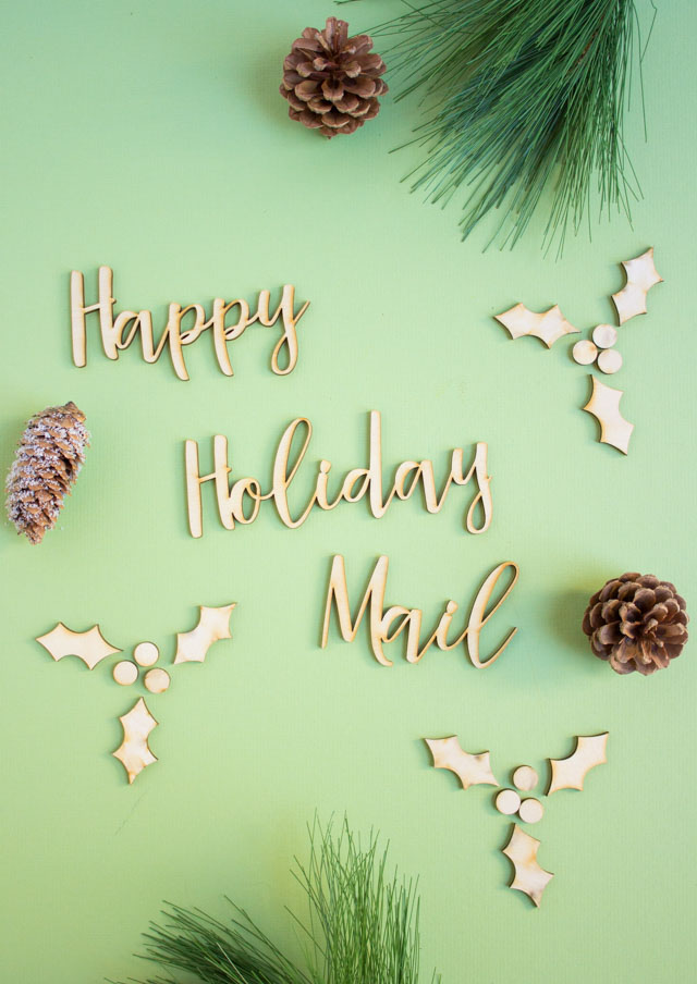 Holiday Happy Mail #craftcuts Holiday Happy Mail #craftcuts