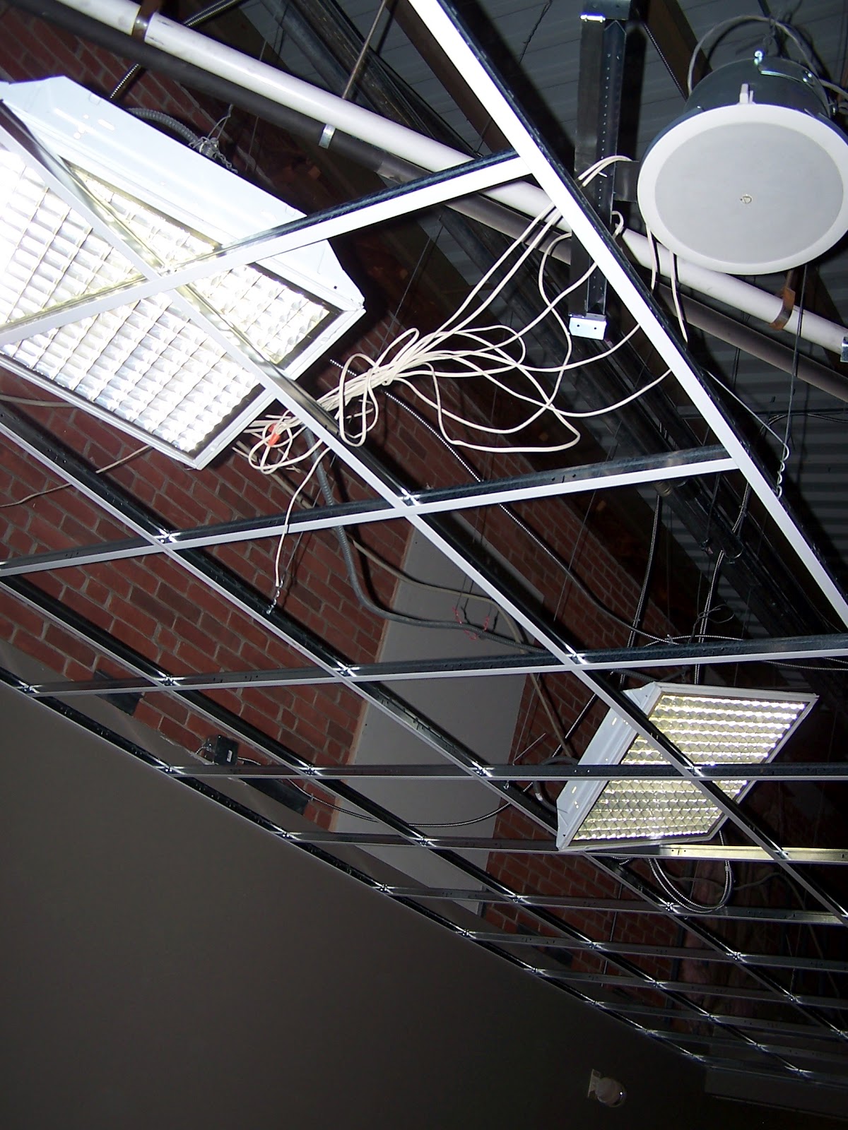 Sprinklers In Ceiling Grid