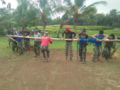 PERSIAPAN PENUTUPAN TMMD SAMBIL MEMBINA FISIK