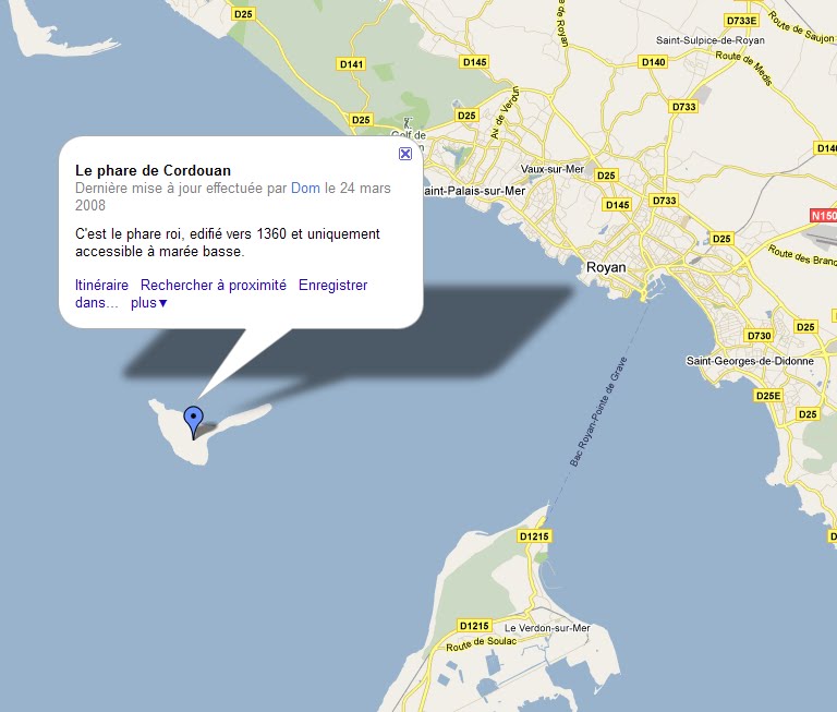 Distance Entre Royan Et Le Phare De Cordouan